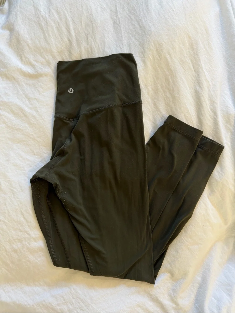 Lululemon Athletica Align leggings 28” dark green